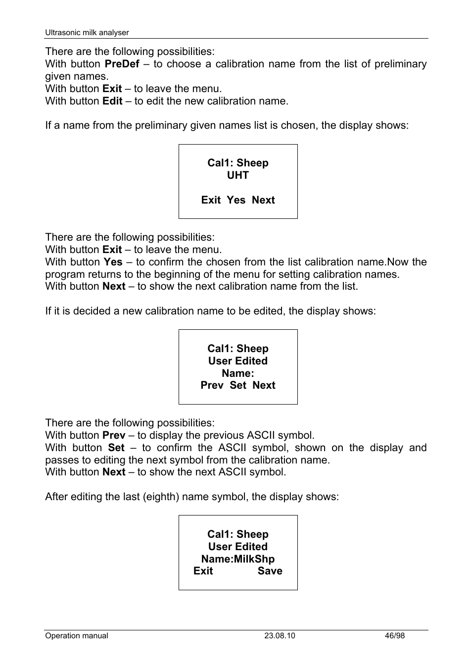 LABEC M-MIA-CC User Manual | Page 48 / 99
