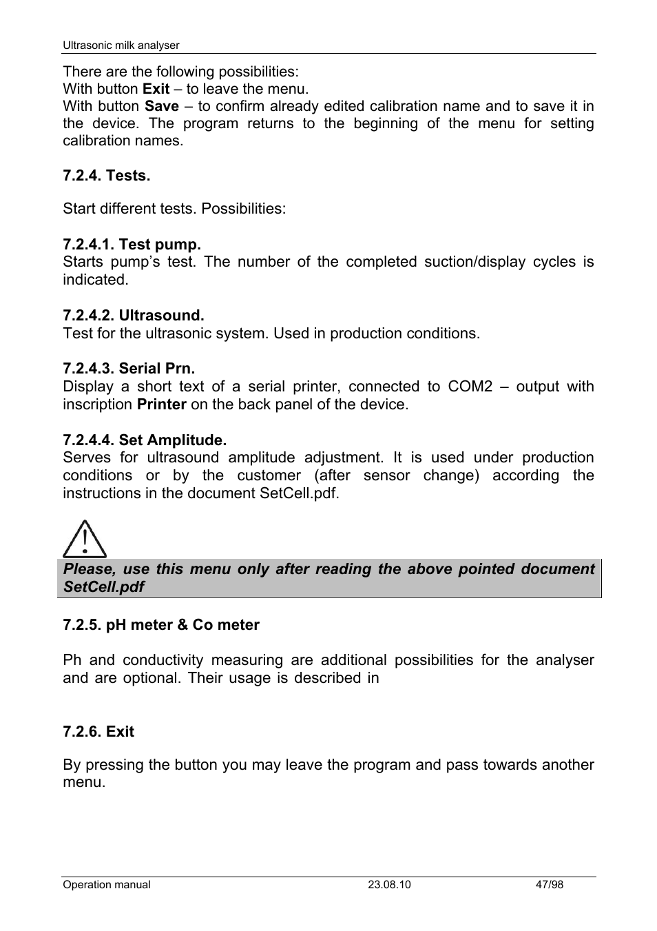 LABEC M-MIA-CC User Manual | Page 49 / 99