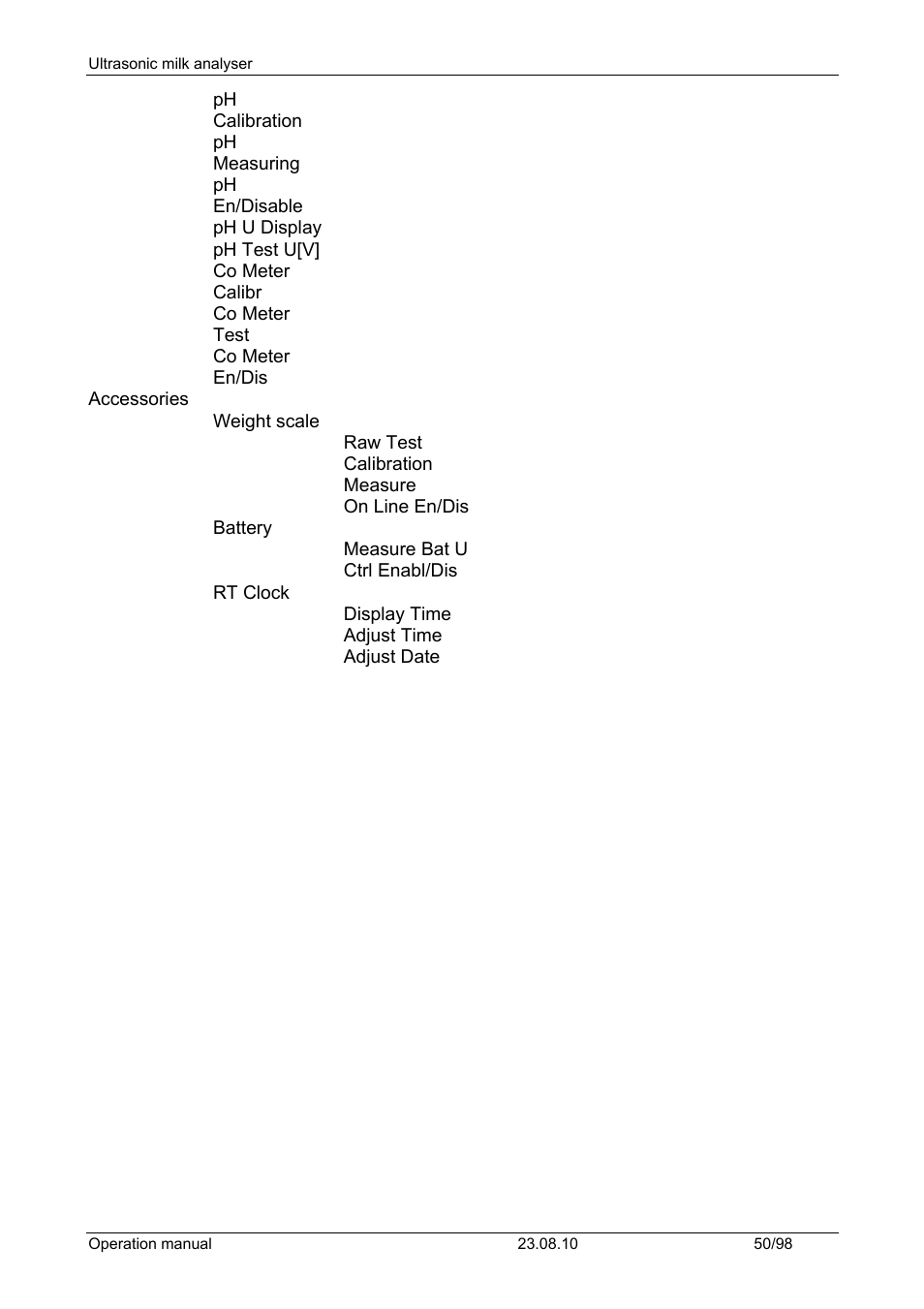 LABEC M-MIA-CC User Manual | Page 52 / 99