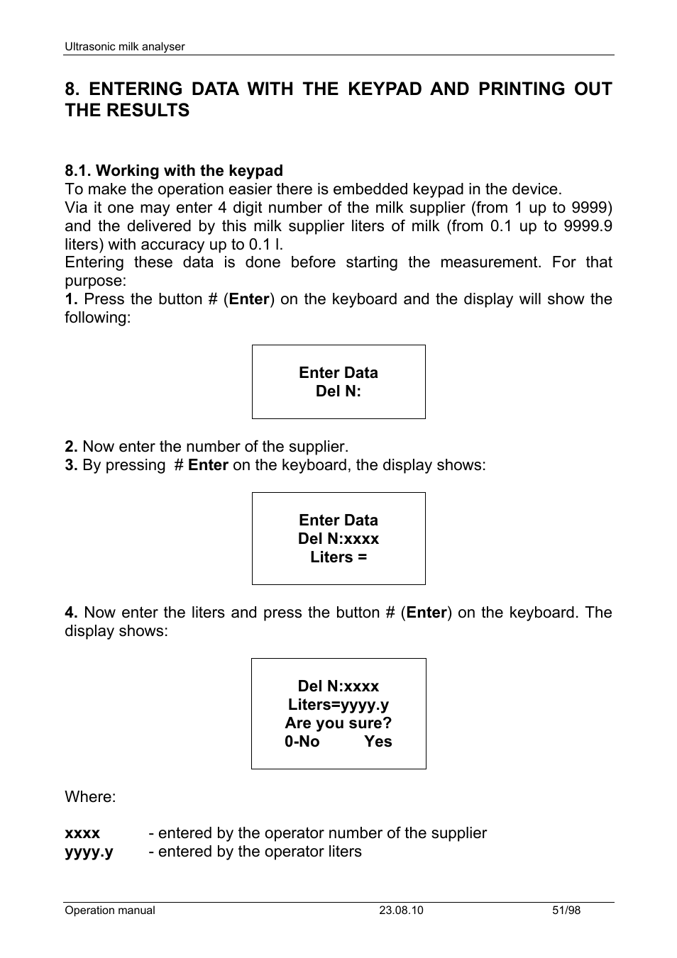 LABEC M-MIA-CC User Manual | Page 53 / 99