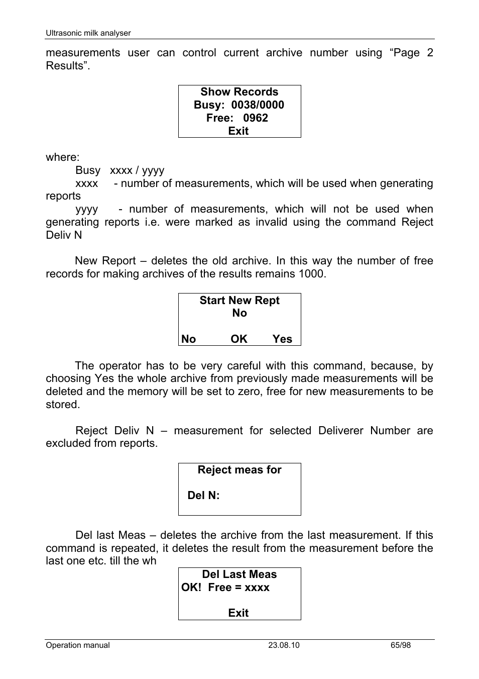 LABEC M-MIA-CC User Manual | Page 67 / 99