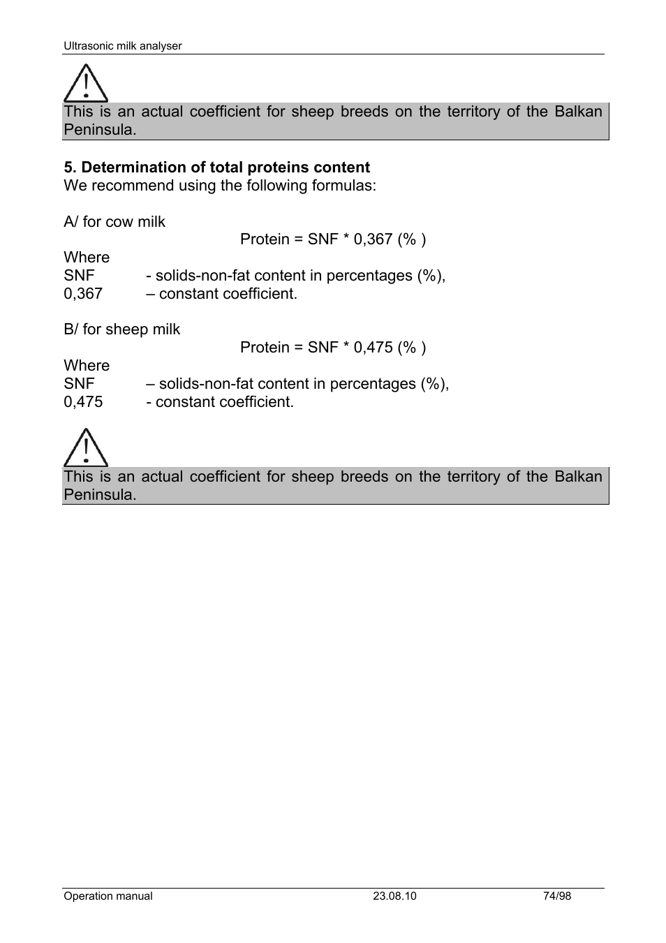 LABEC M-MIA-CC User Manual | Page 76 / 99