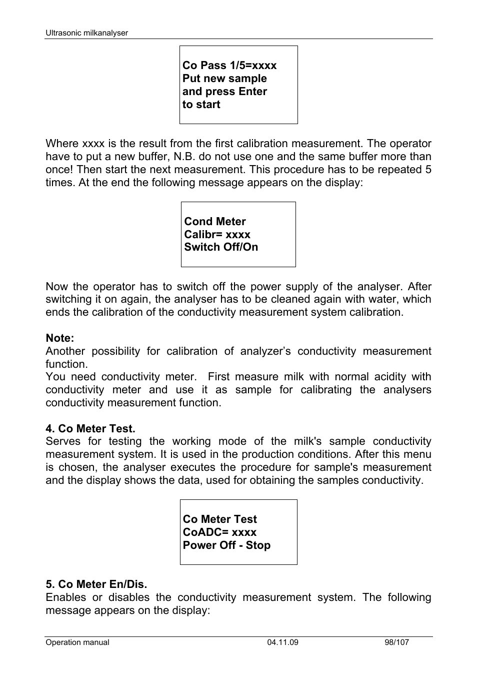 LABEC M-MIA-LA User Manual | Page 100 / 107