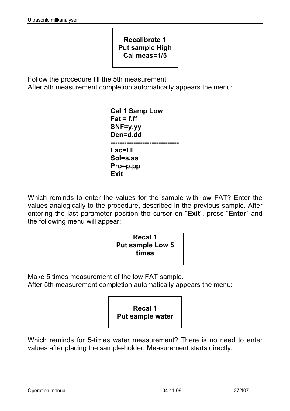 LABEC M-MIA-LA User Manual | Page 39 / 107