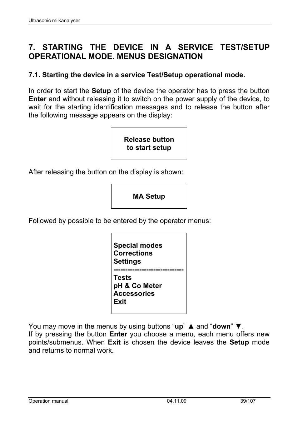 LABEC M-MIA-LA User Manual | Page 41 / 107