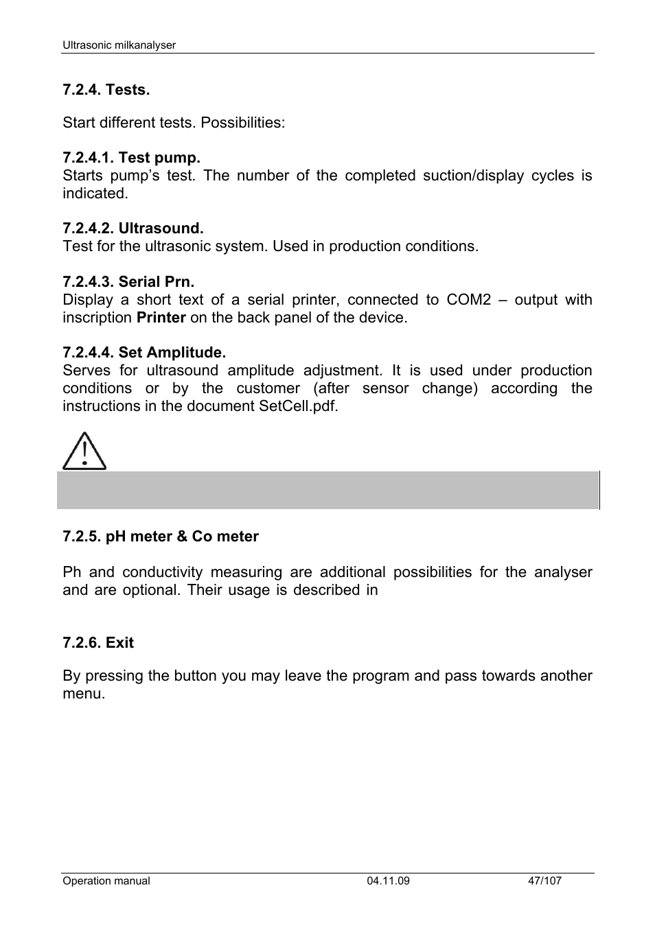 LABEC M-MIA-LA User Manual | Page 49 / 107