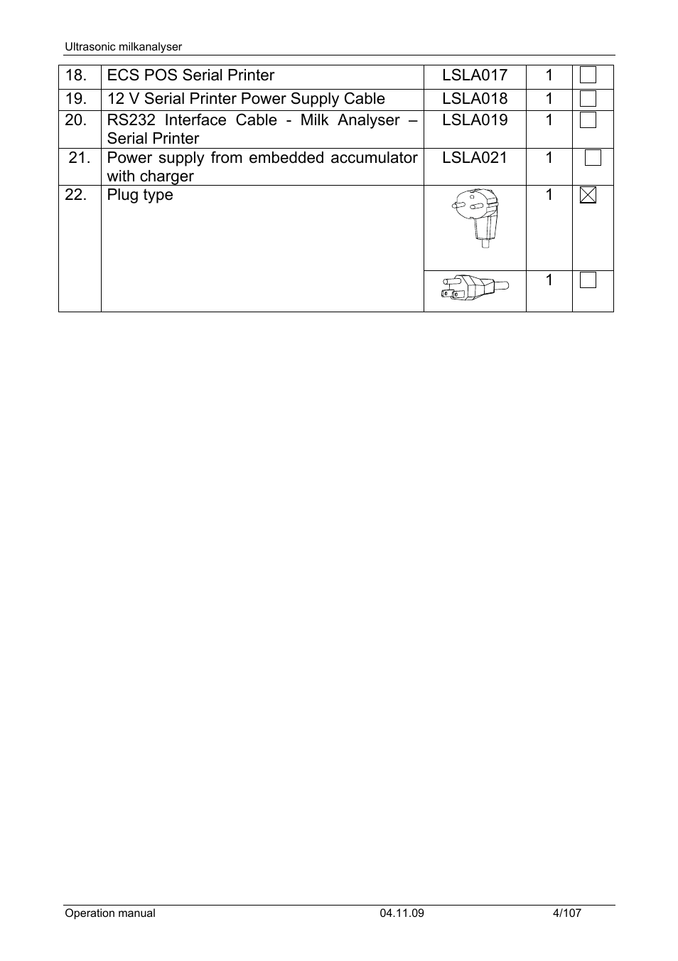 LABEC M-MIA-LA User Manual | Page 6 / 107