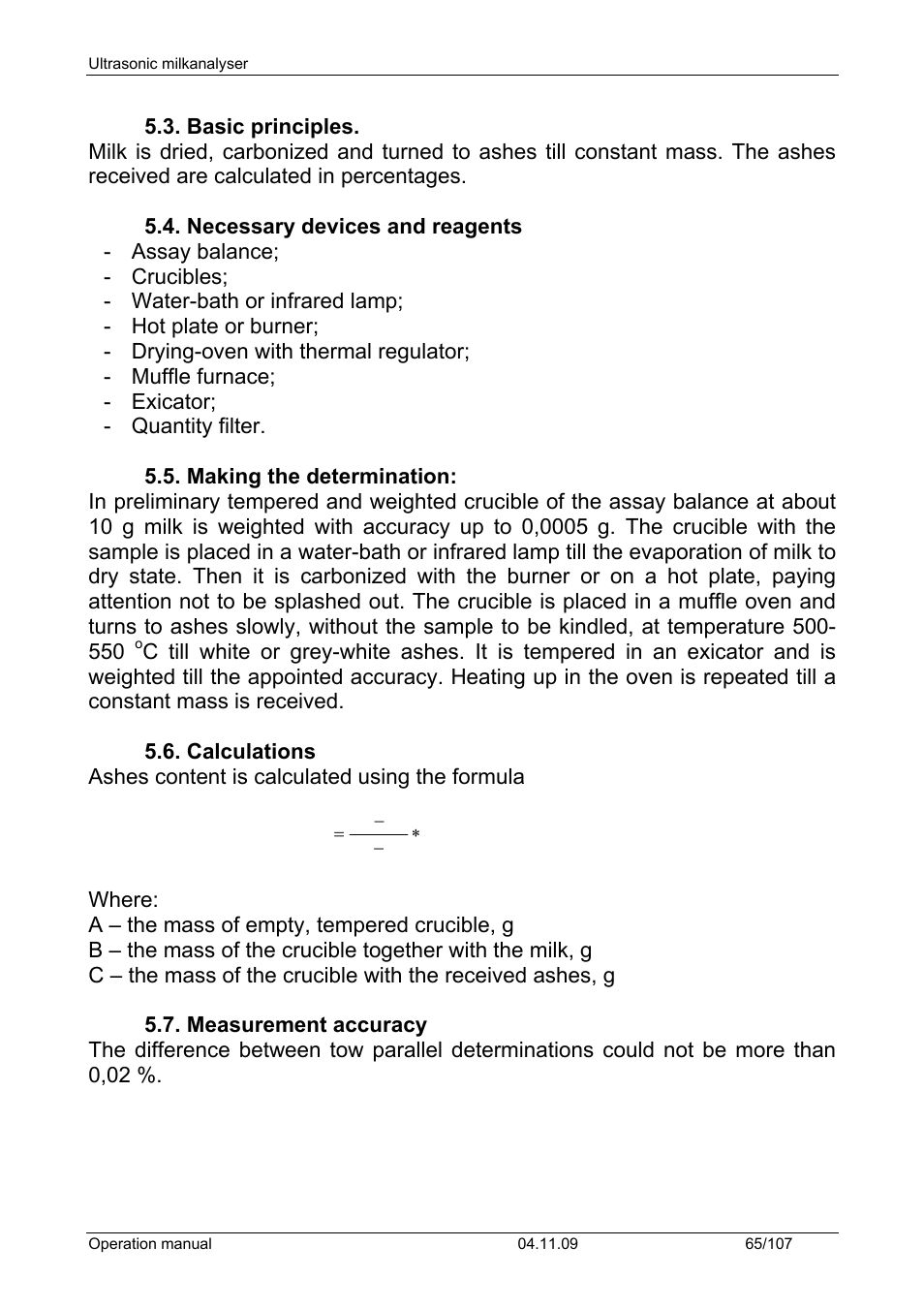 LABEC M-MIA-LA User Manual | Page 67 / 107