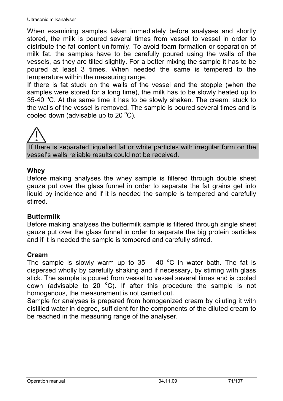 LABEC M-MIA-LA User Manual | Page 73 / 107