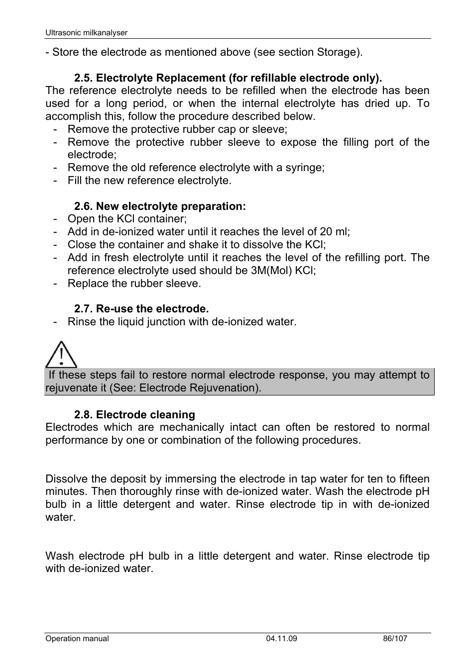 LABEC M-MIA-LA User Manual | Page 88 / 107