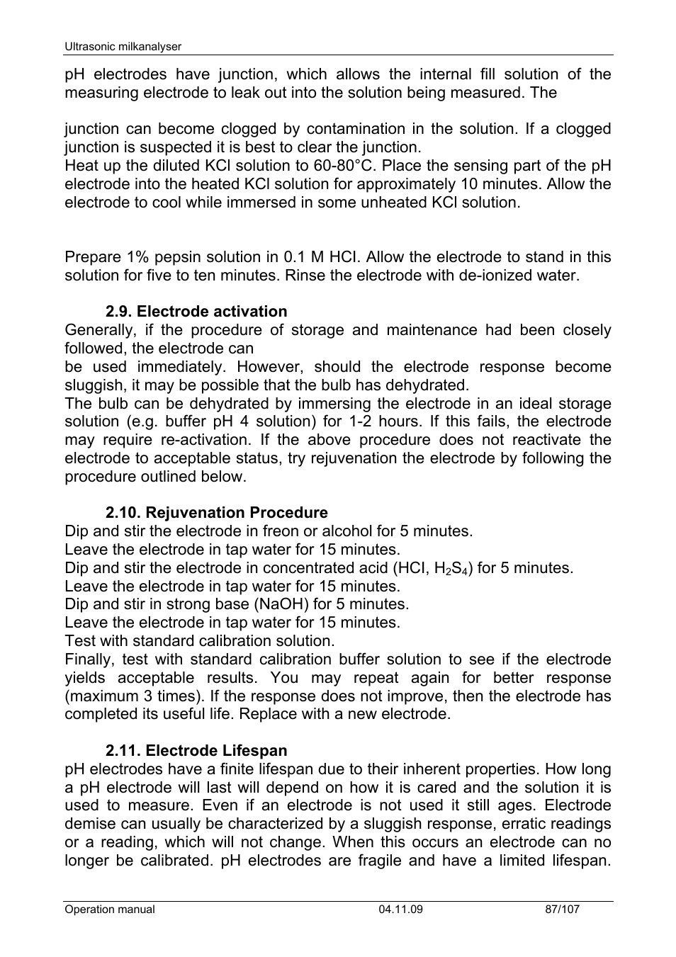 LABEC M-MIA-LA User Manual | Page 89 / 107