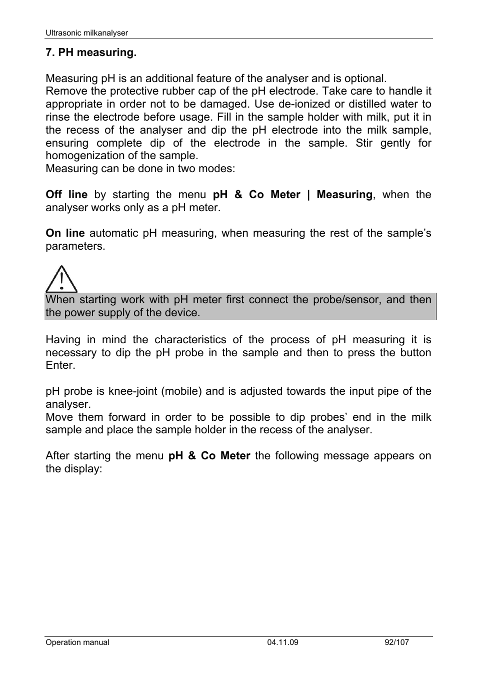 LABEC M-MIA-LA User Manual | Page 94 / 107