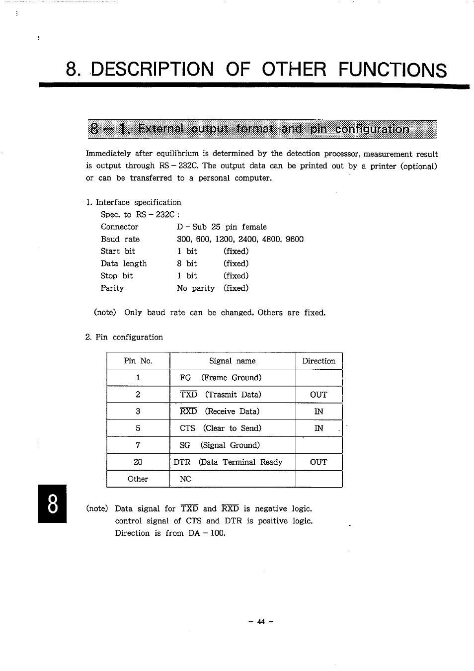 LABEC M-DA-100 User Manual | Page 45 / 65