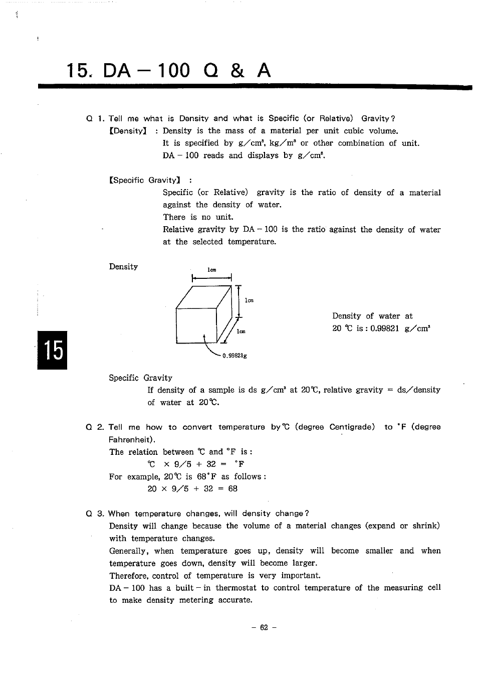 LABEC M-DA-100 User Manual | Page 62 / 65