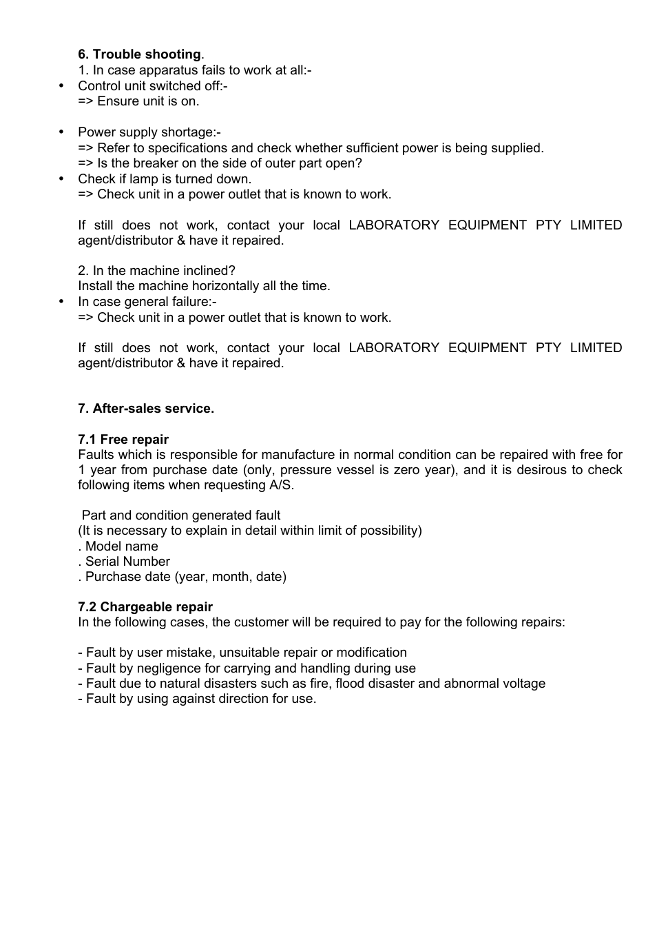 LABEC J-WD User Manual | Page 10 / 11
