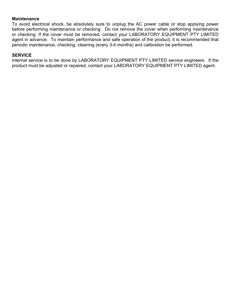 LABEC J-WD-1 User Manual | Page 6 / 11
