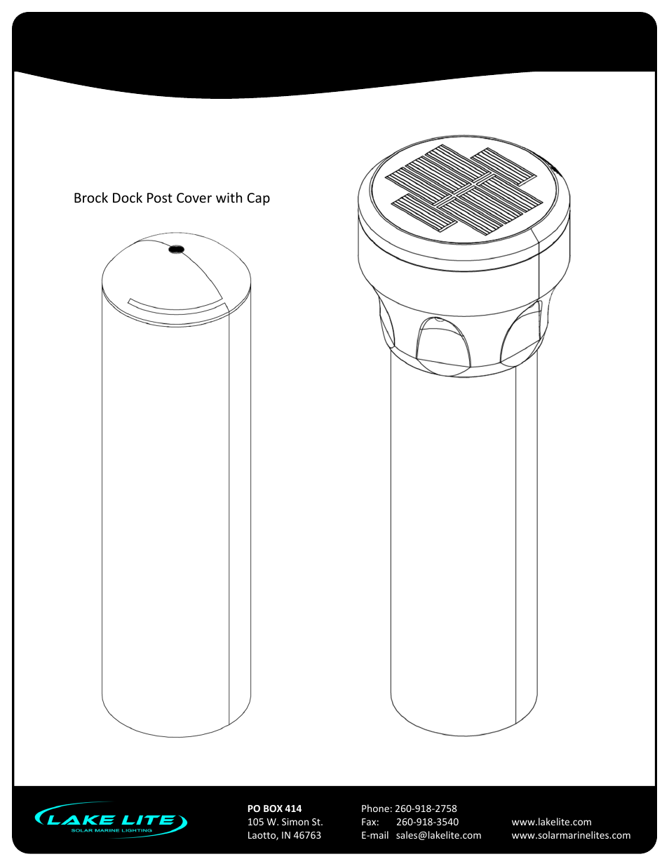 Solar underglow– (3.5”), Model: ll-sdl-ug-x | Lake Lite LL-SDL-UG-X User Manual | Page 2 / 4