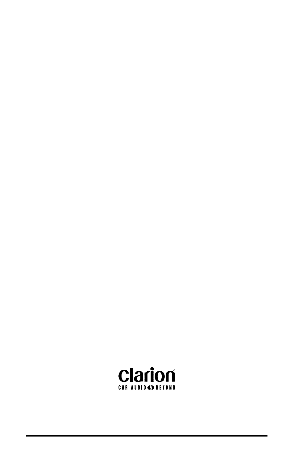 Clarion APX400.2M User Manual | Page 16 / 16