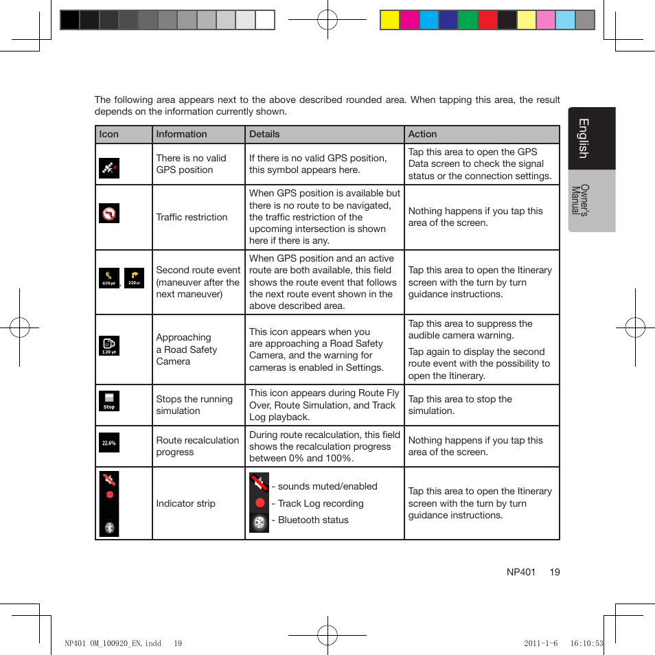 Clarion NP401 User Manual | Page 19 / 81