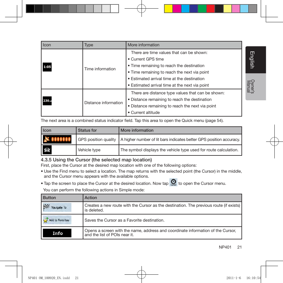 Clarion NP401 User Manual | Page 21 / 81