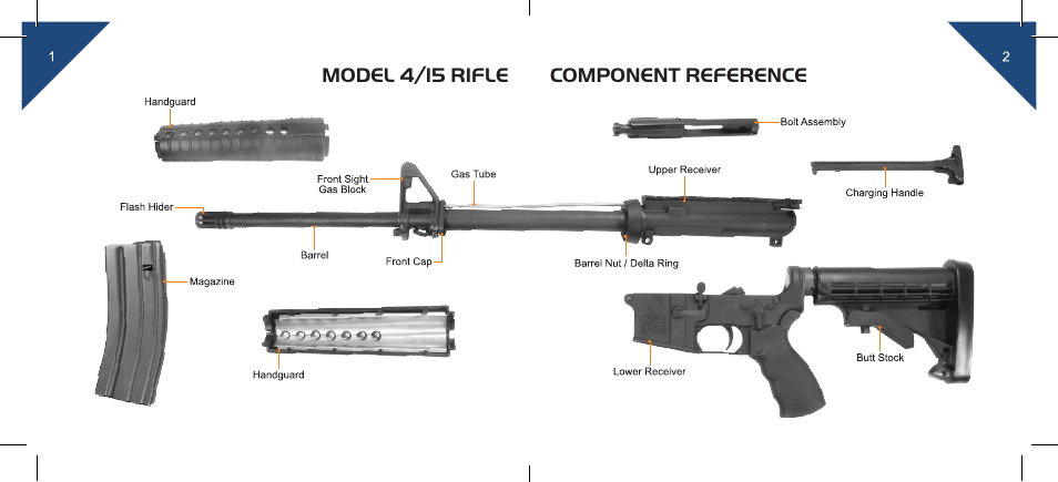 Leapers PRO AR15 9 Super Slim Free Float Keymod Compatible Rail (MTU004SSK) User Manual | Page 2 / 12