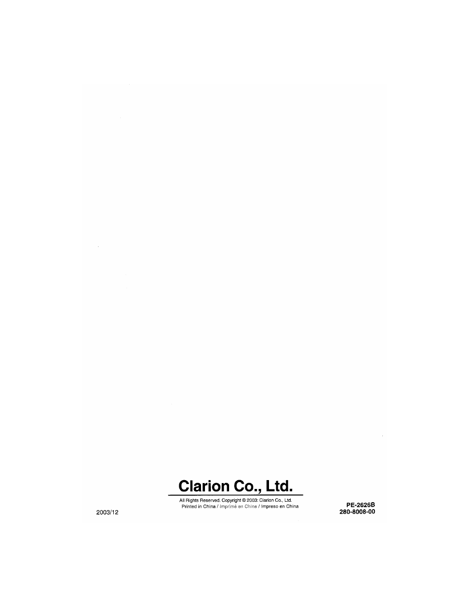 Clarion DXZ445 User Manual | Page 27 / 36