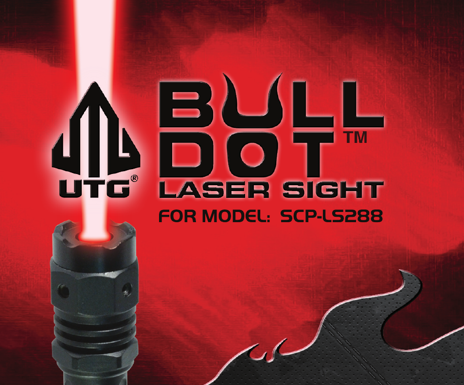 Leapers Instant Target Aiming BullDot Red Laser with Rings (SCP-LS288) User Manual | Page 2 / 16