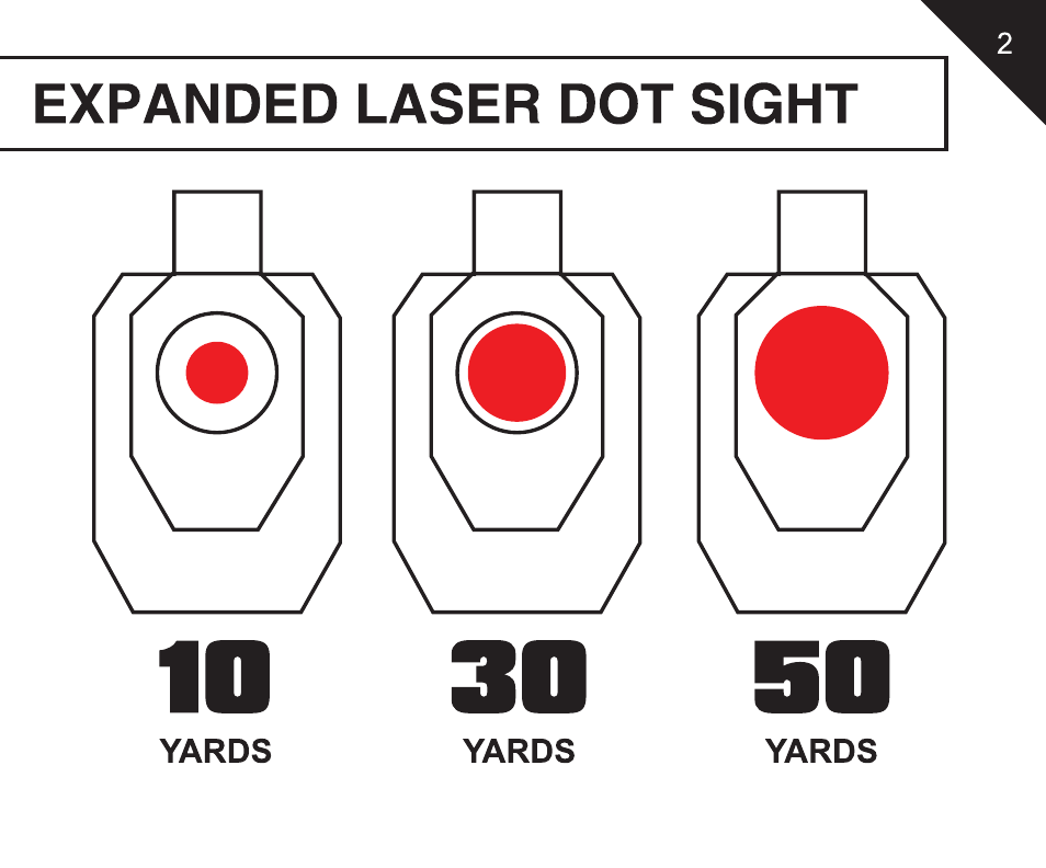 Leapers Instant Target Aiming BullDot Red Laser with Rings (SCP-LS288) User Manual | Page 4 / 16