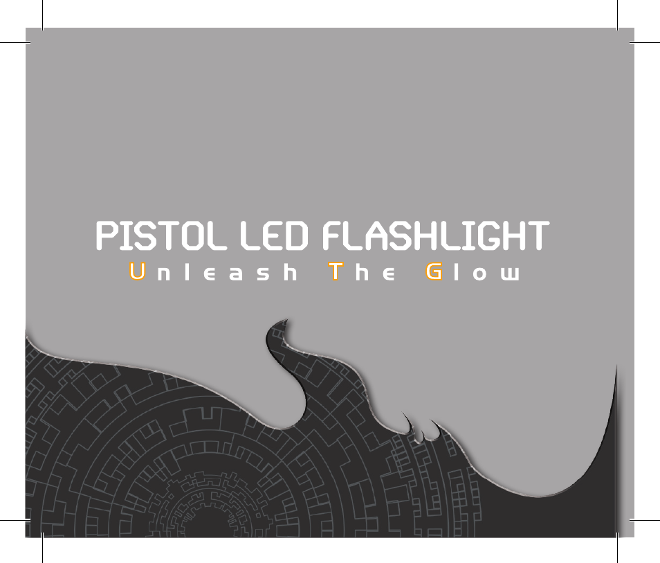 Leapers 120 lumen Sub-compact LED Pistol Light,16mm Head,QD Mount (LT-ELP116R) User Manual | 12 pages