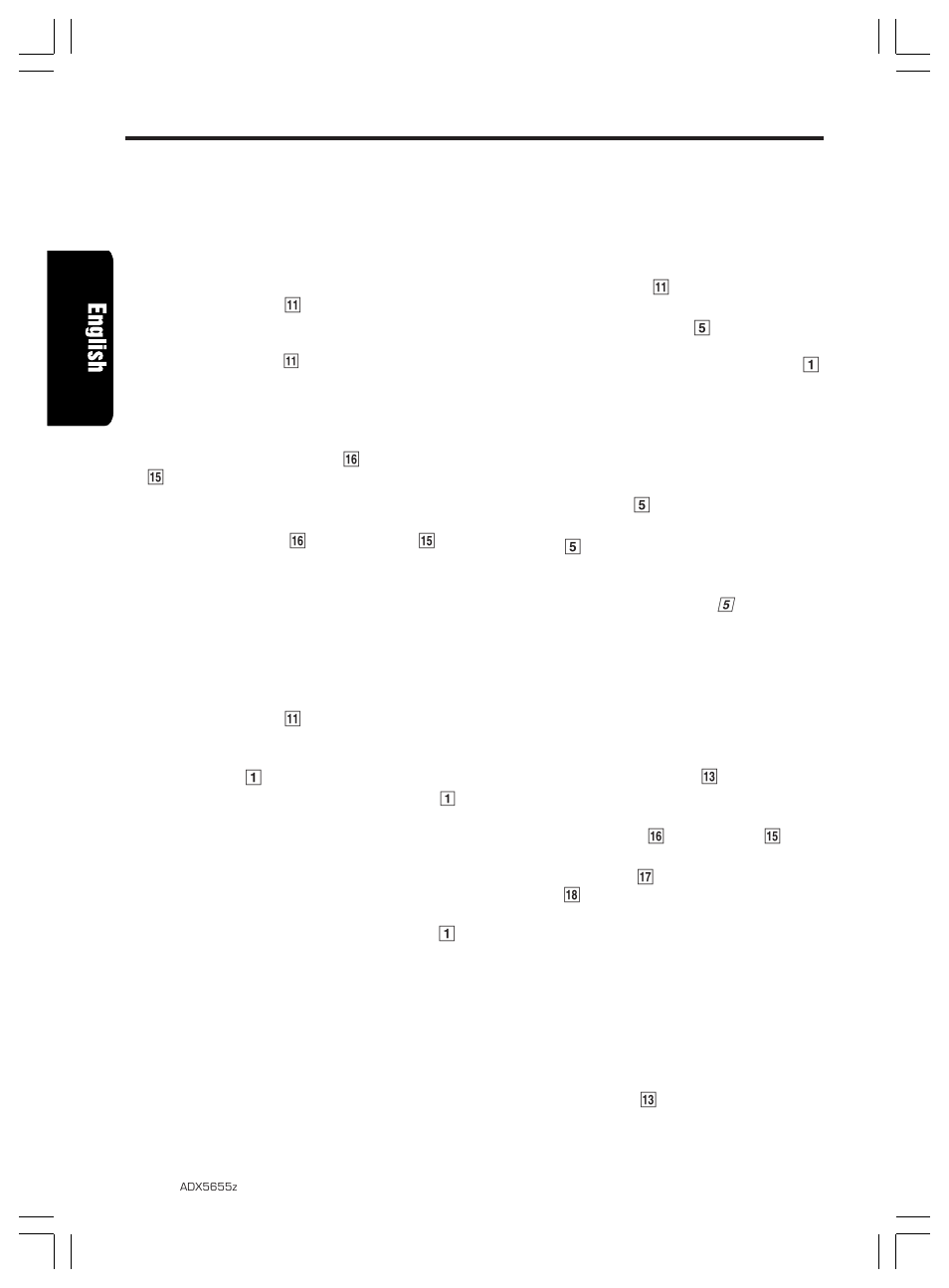 Manual tuning, Recalling a preset station, Tv operations auto store | Preset scan, Setting the receiver for diversity tuning | Clarion ADX5655z User Manual | Page 23 / 26
