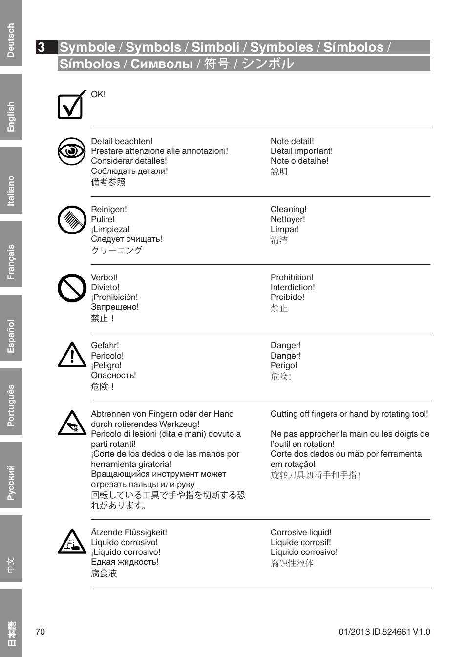 Leitz Circular sawblades tipped User Manual | Page 70 / 76