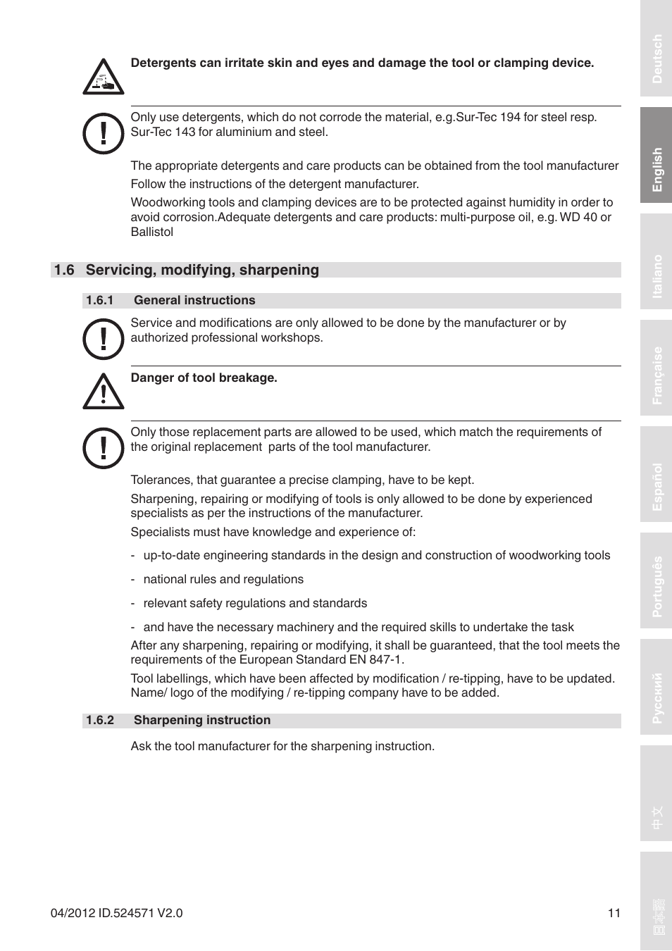 Leitz Diamaster WhisperCut User Manual | Page 11 / 57