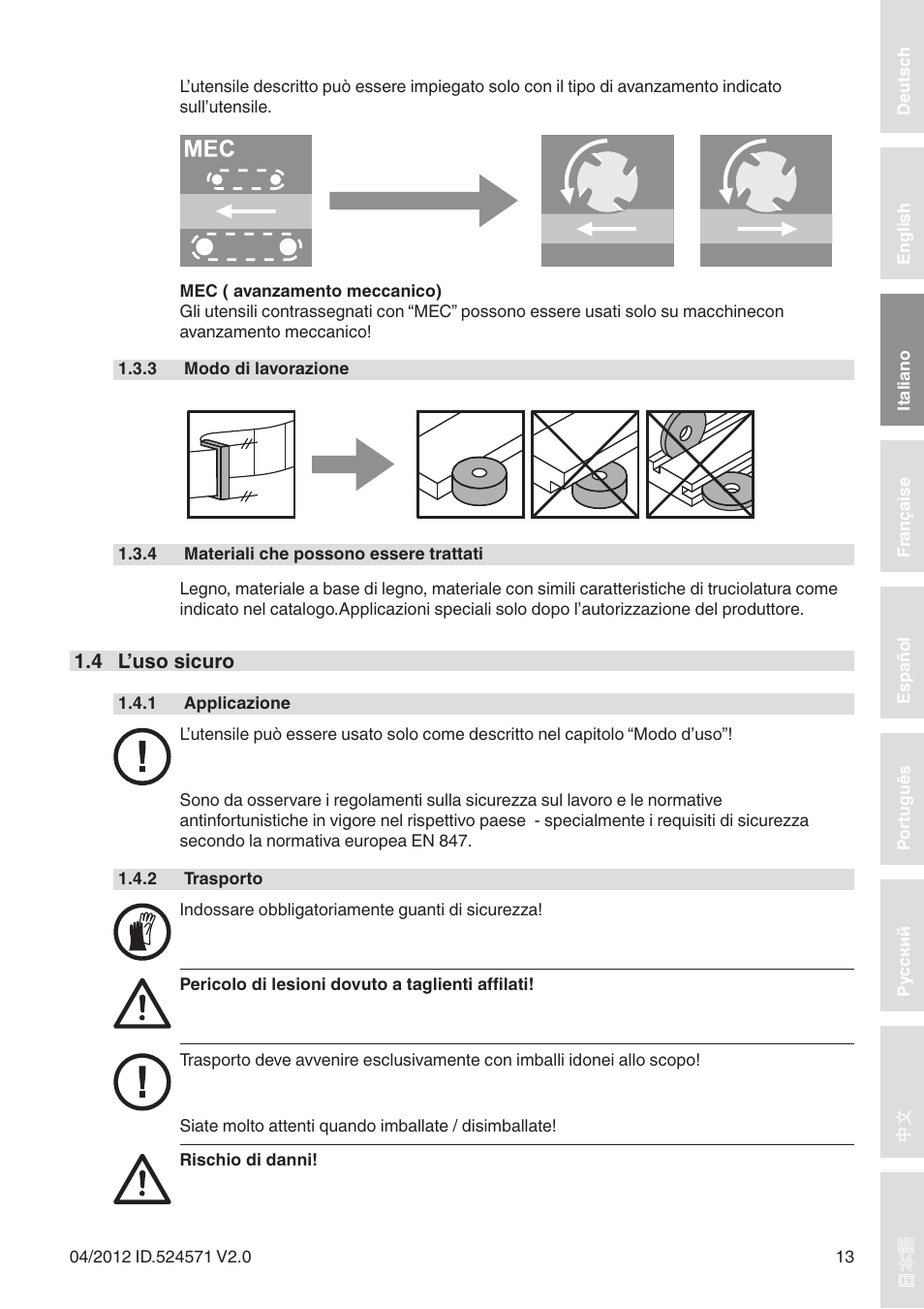 Leitz Diamaster WhisperCut User Manual | Page 13 / 57