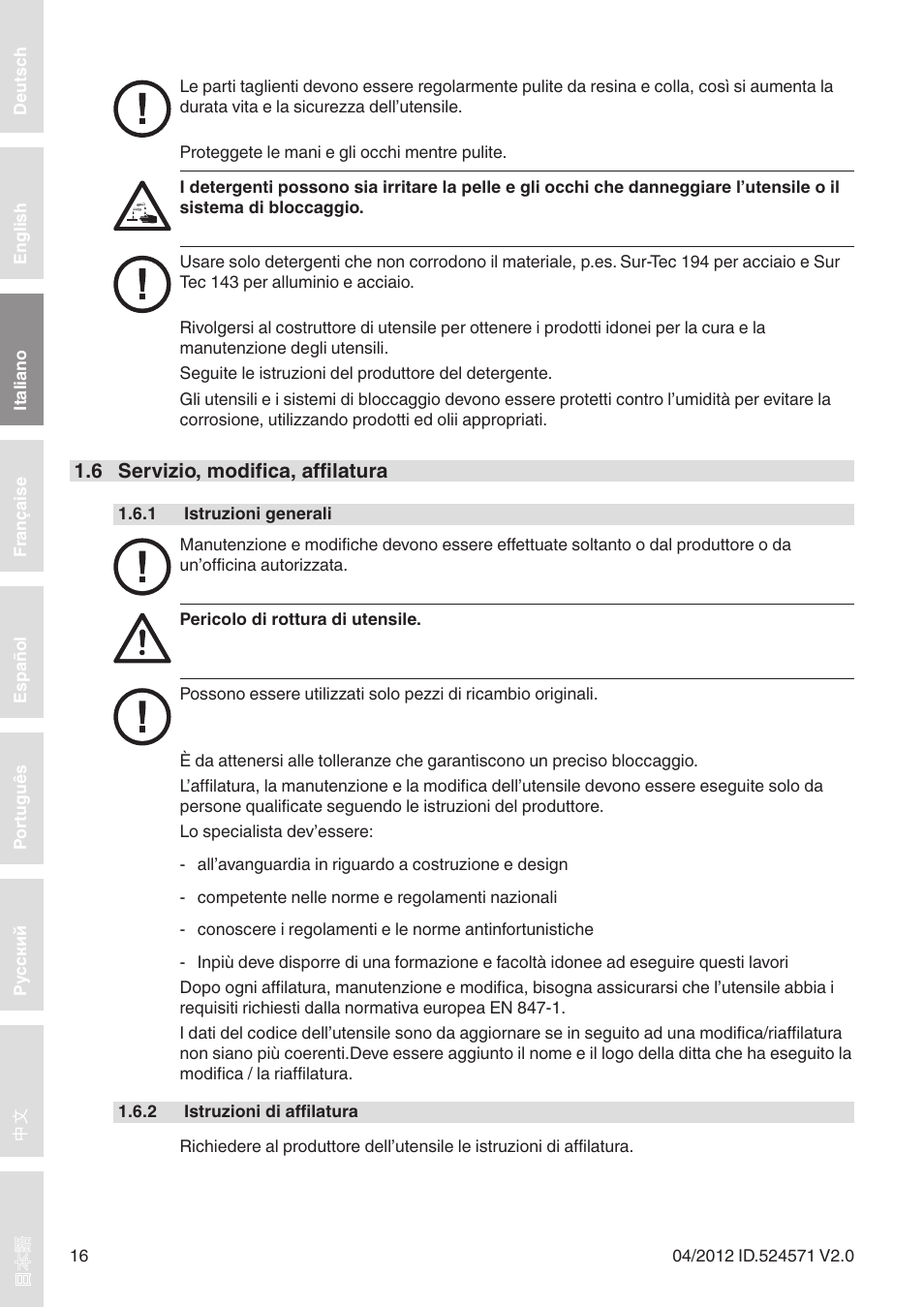 Leitz Diamaster WhisperCut User Manual | Page 16 / 57