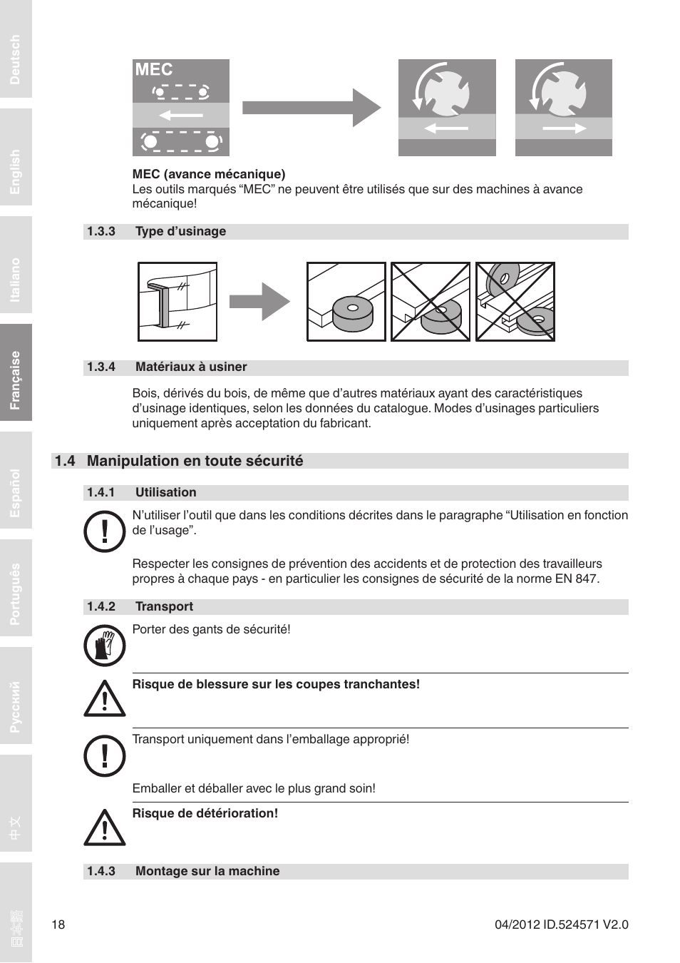 Leitz Diamaster WhisperCut User Manual | Page 18 / 57