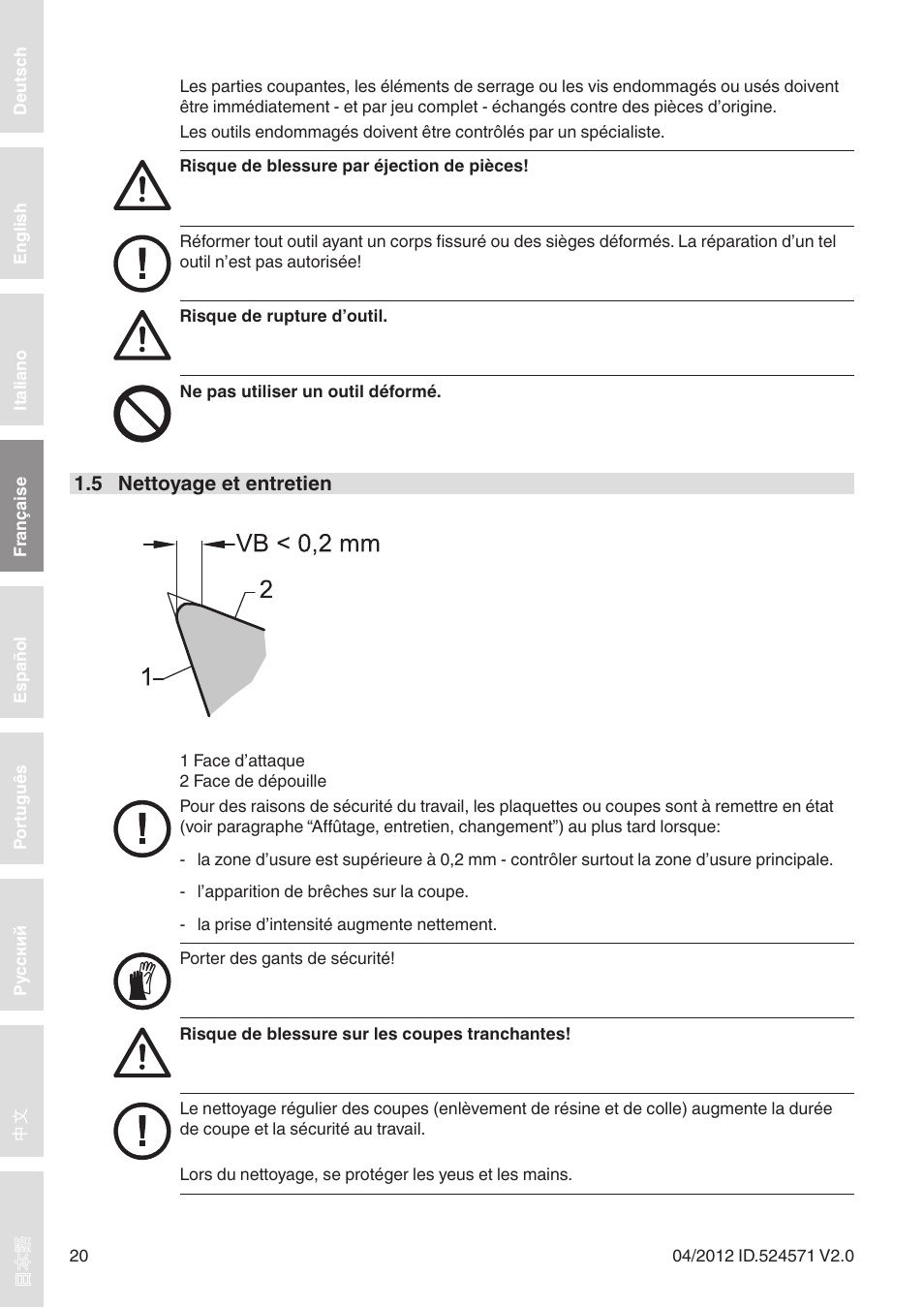Leitz Diamaster WhisperCut User Manual | Page 20 / 57