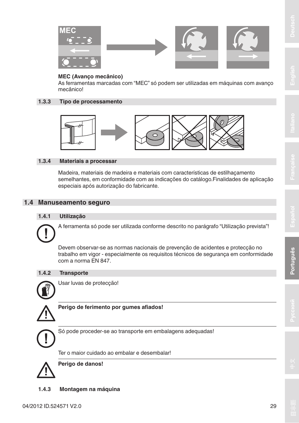 Leitz Diamaster WhisperCut User Manual | Page 29 / 57