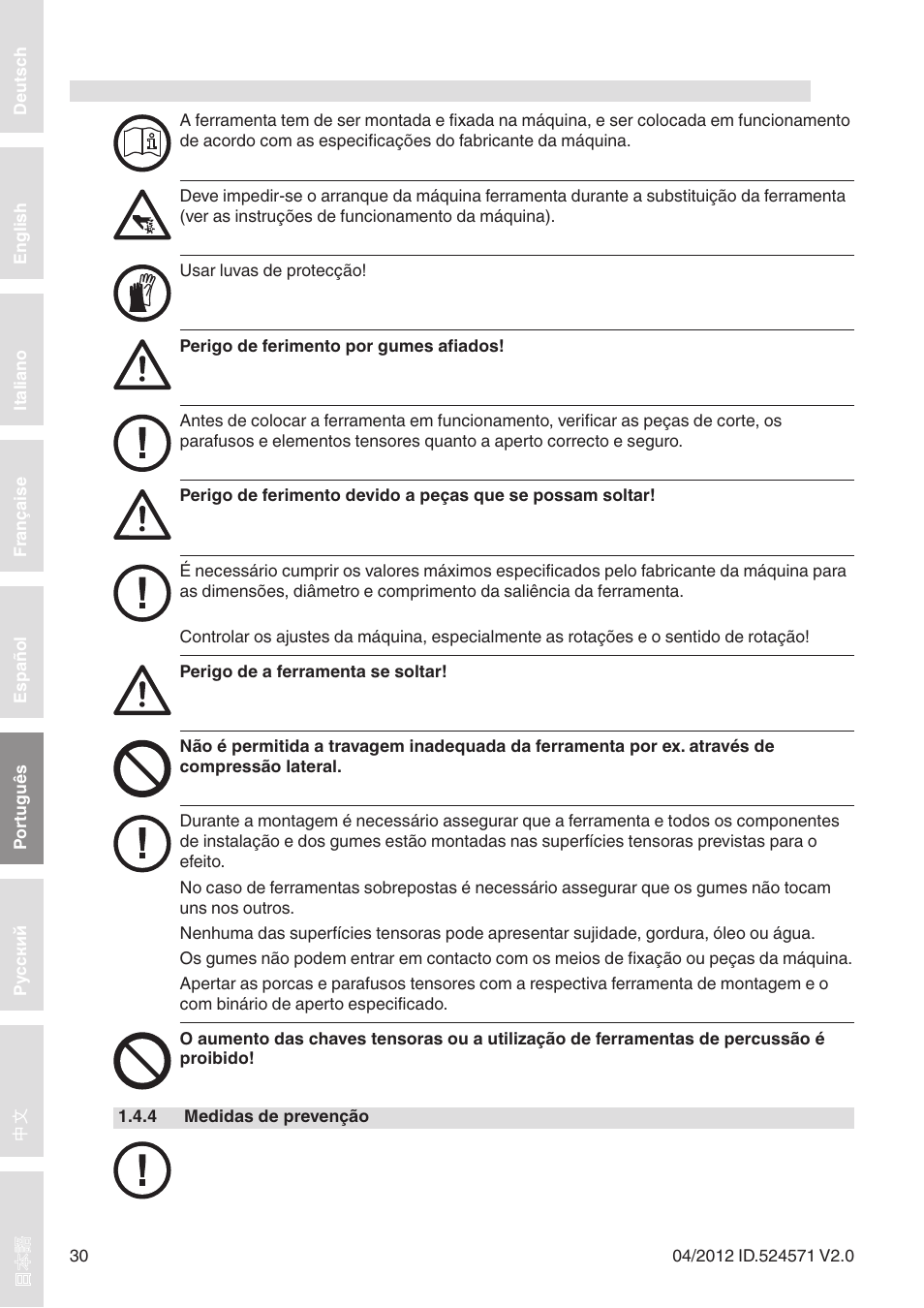 Leitz Diamaster WhisperCut User Manual | Page 30 / 57