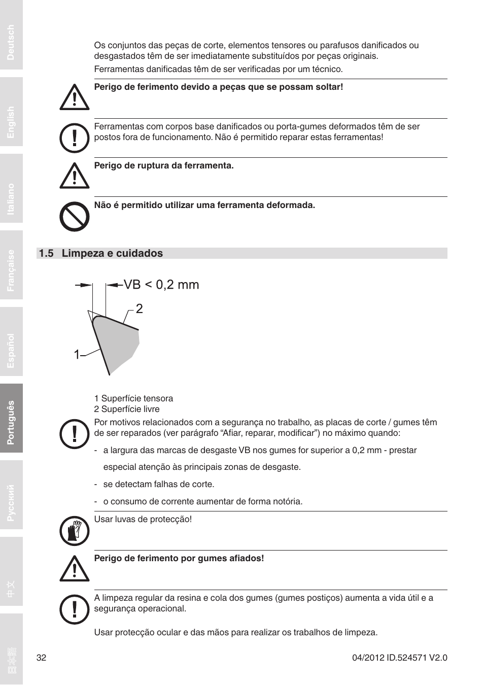 Leitz Diamaster WhisperCut User Manual | Page 32 / 57