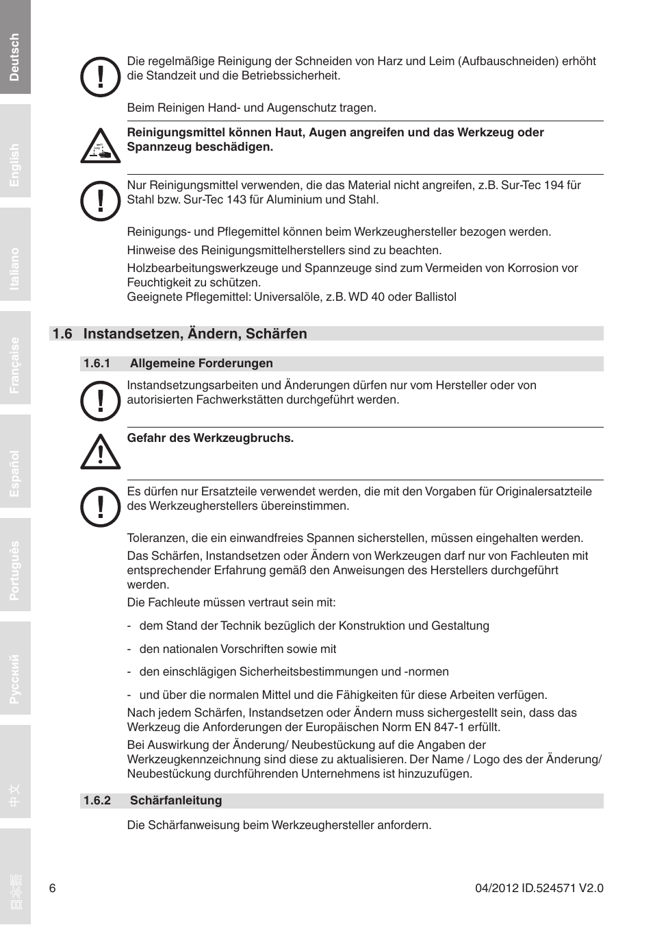 Leitz Diamaster WhisperCut User Manual | Page 6 / 57