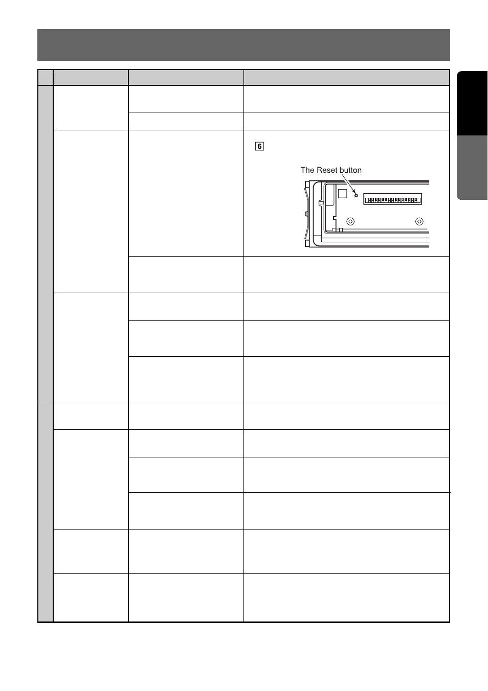 43 english | Clarion VRX633R User Manual | Page 39 / 42