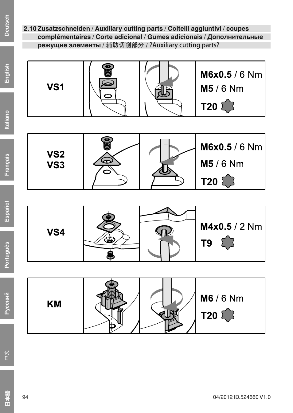 Leitz VariPlan Plus User Manual | Page 94 / 99