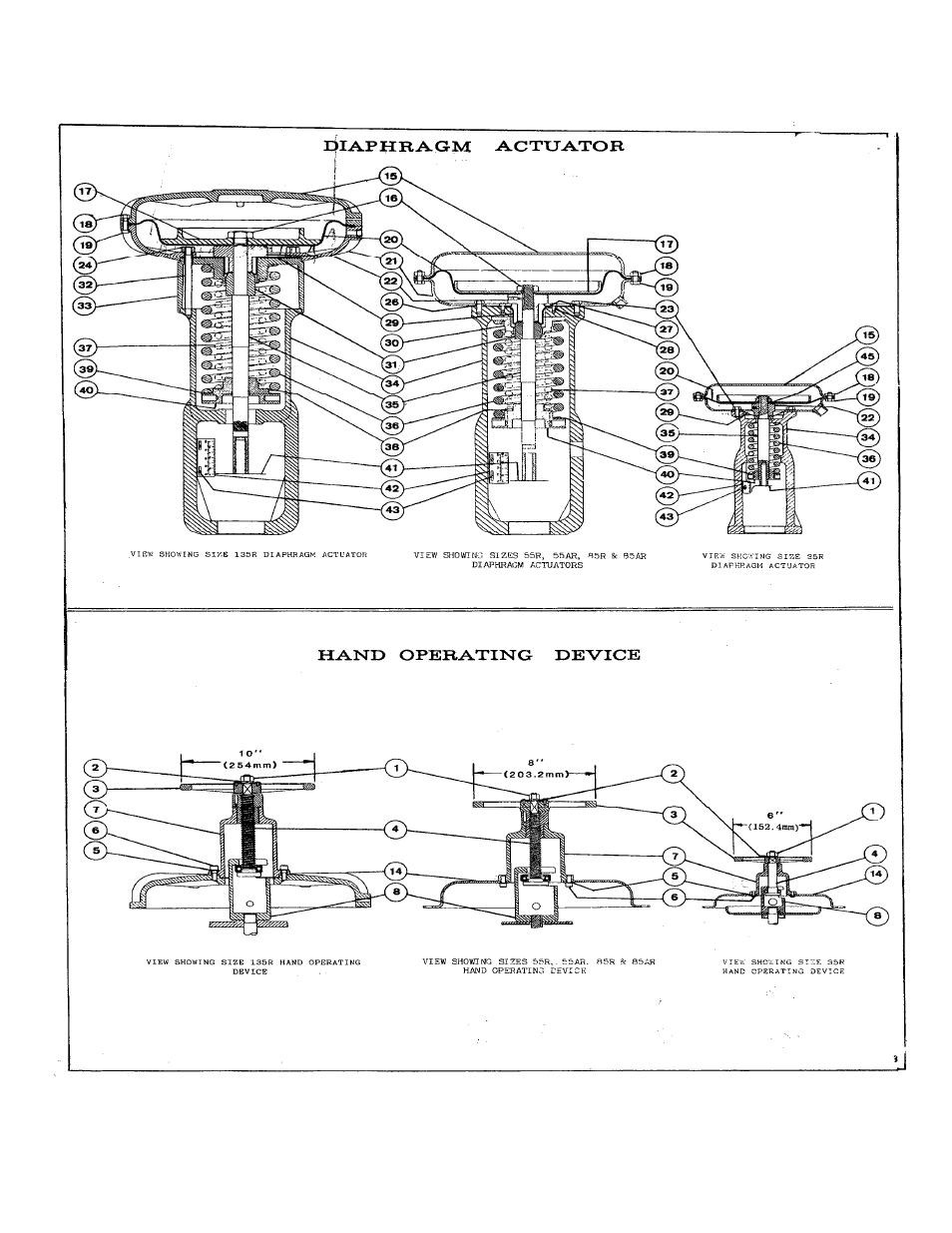 Leslie Controls DIAPHRAGM ACTUATOR 135(R) User Manual | Page 12 / 17