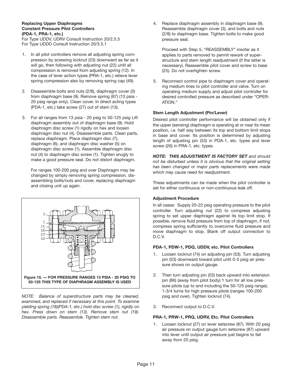 Leslie Controls Pilot Controller User Manual | Page 11 / 28