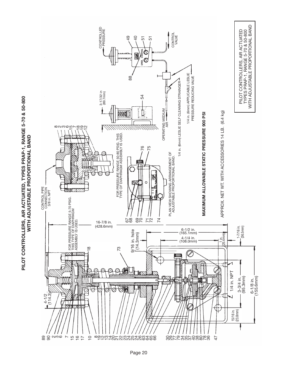 Leslie Controls Pilot Controller User Manual | Page 20 / 28