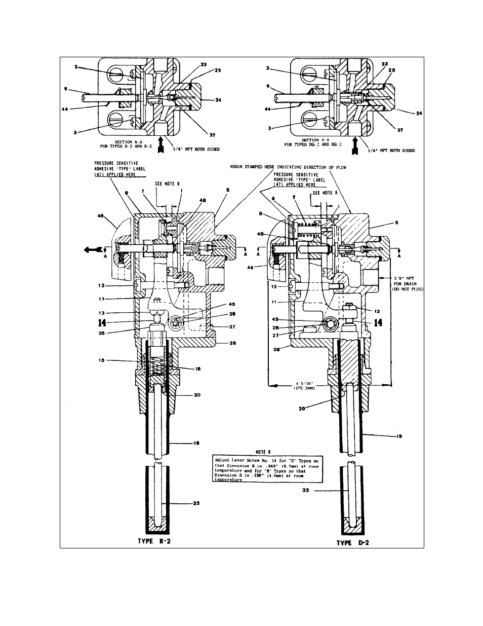 Leslie Controls Temperature Fixed and Adjustable Proportional band type User Manual | Page 5 / 14