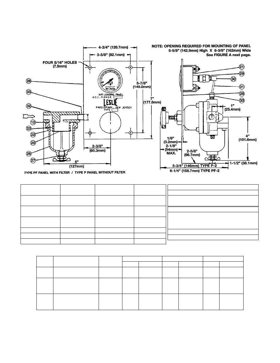 Leslie Controls AFG-2, etc small flow airmate pressure reducing valve and air loader User Manual | Page 7 / 9