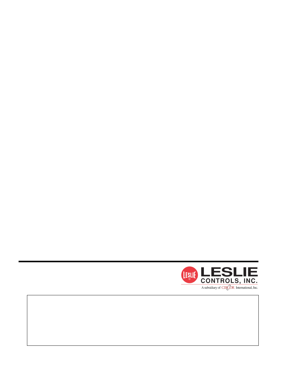 Leslie Controls AFG-2, etc small flow airmate pressure reducing valve and air loader User Manual | Page 9 / 9