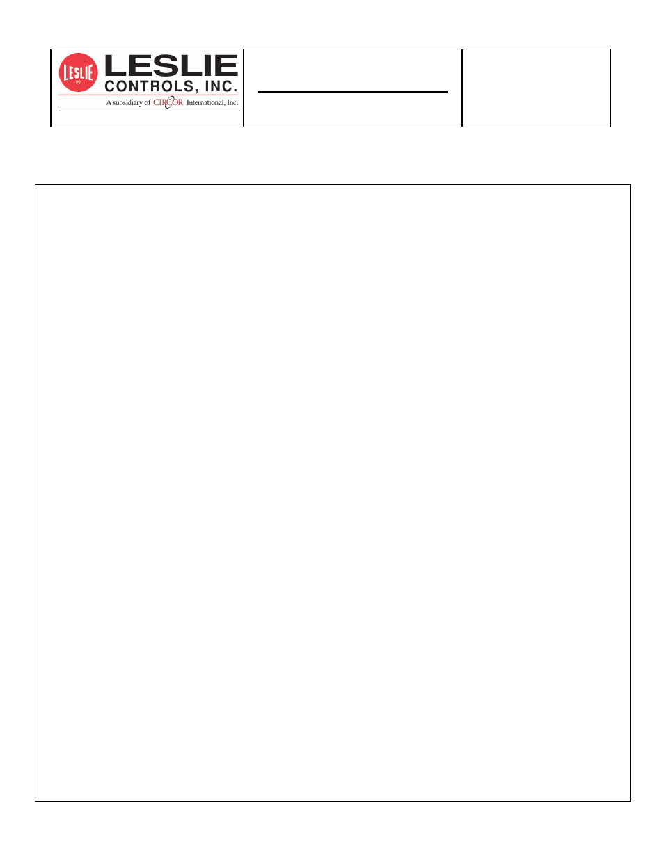 Leslie Controls NYC Heat Exchanger User Manual | 25 pages