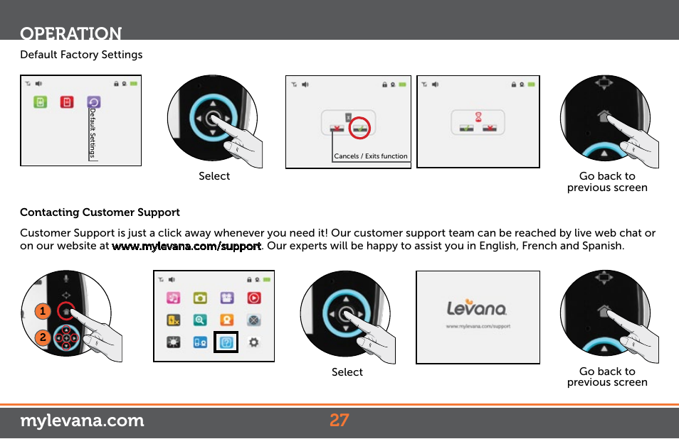 Levana Keera Manual User Manual | Page 27 / 31